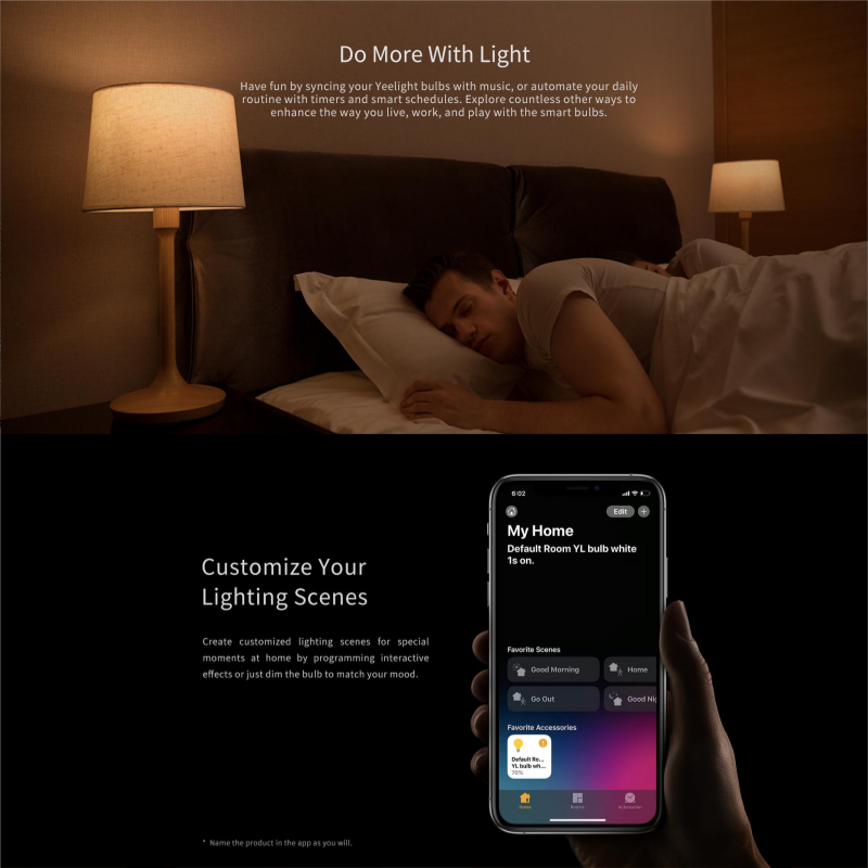 ยีไลท์หลอดไฟ LED 1S E26/E27 แส - Yeelight Light Smart Bulb บทวิจารณ์และราคา